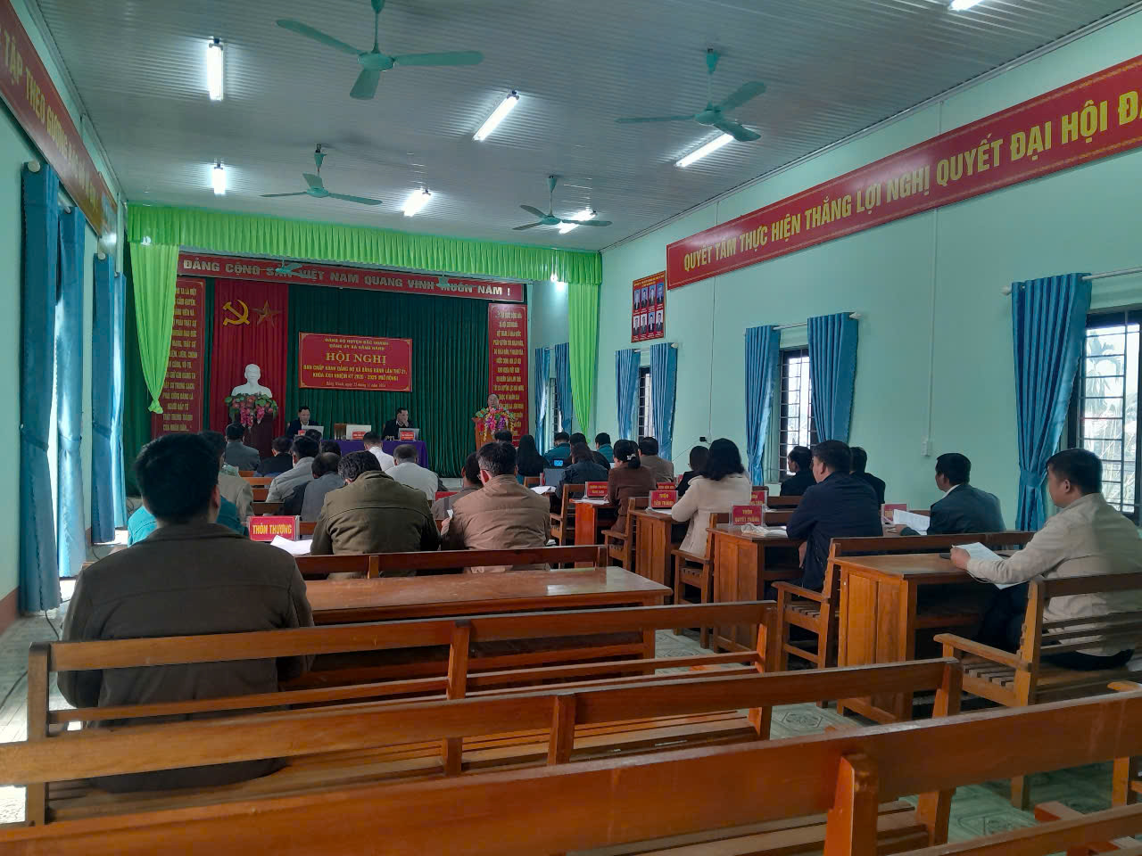 Hội nghị lần thứ 21, BCH Đảng bộ xã Bằng Hành khóa XXII, nhiệm kỳ 2020 - 2025