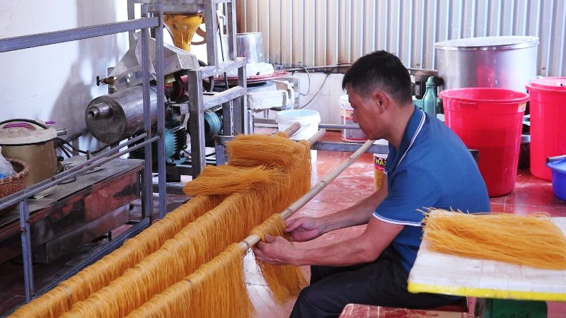 Cơ sở sản xuất bún dinh dưỡng an toàn