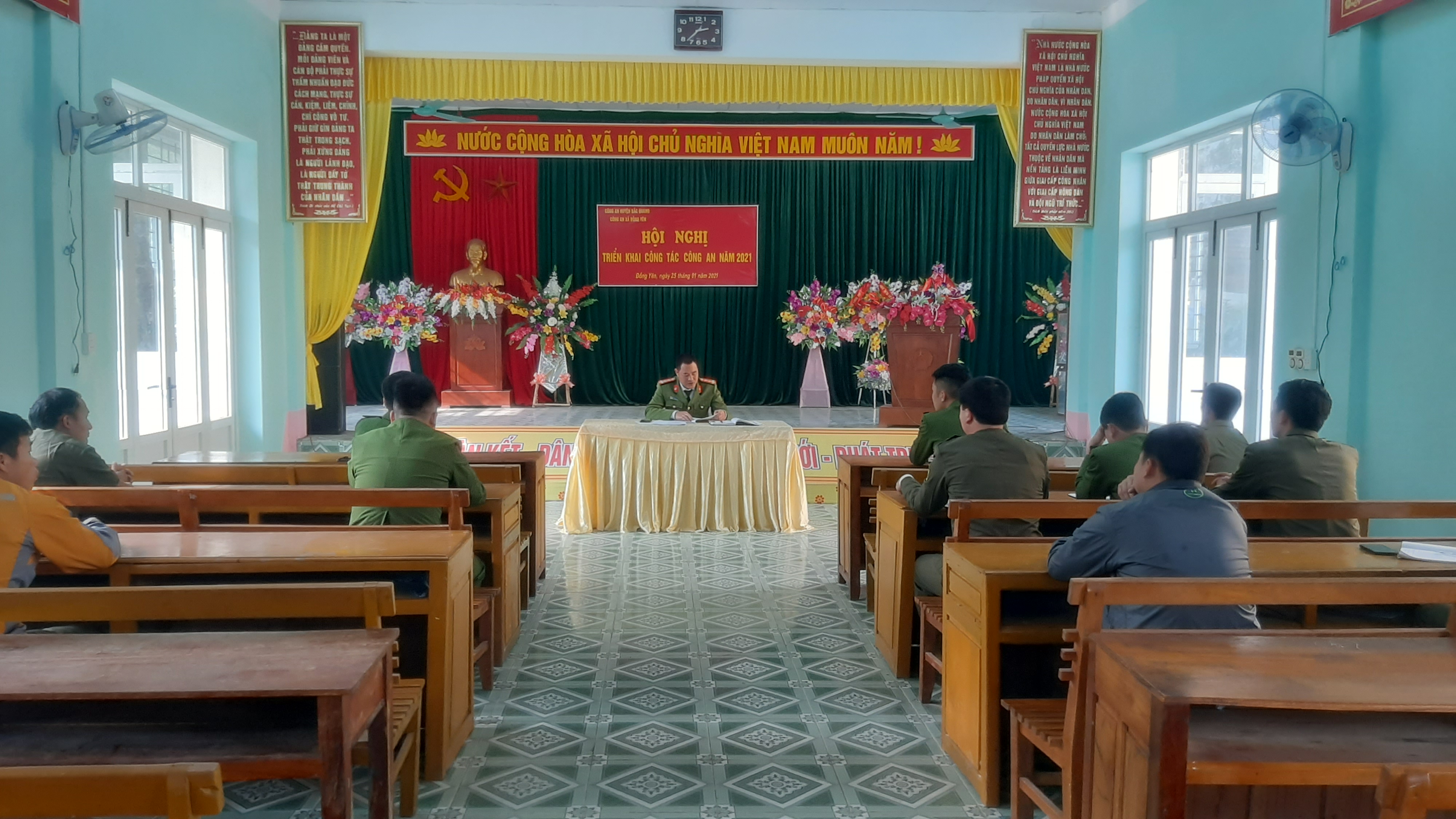 Hội nghị Triển khai công tác công an năm 2021