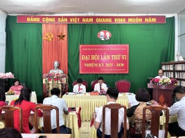 Đại hội chi bộ trung tâm VHTT&DL thành phố Hà Giang lần thứ VI, nhiệm kỳ 2025- 2030.