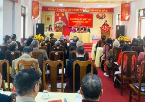 Đại hội điểm chi bộ 9 trực thuộc Đảng bộ phường Minh Khai