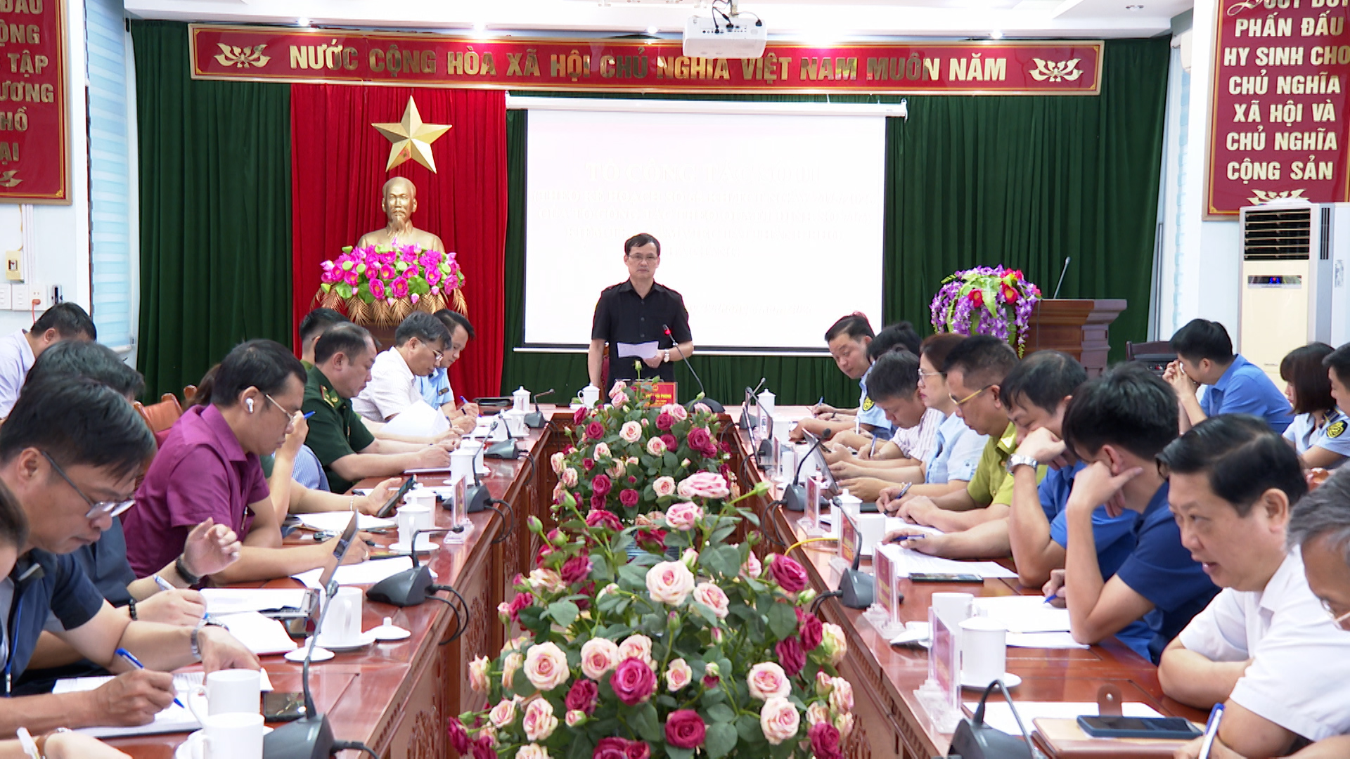 Giám đốc sở Công thương kết luận buổi kiểm tra