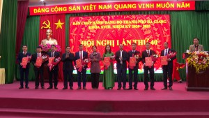 Hội nghị Ban chấp hành Đảng bộ thành phố lần thứ 40