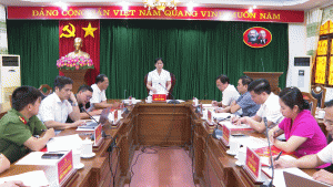 Họp Ban chỉ đạo Đại hội Đảng các cấp nhiệm kỳ 2025-2030