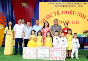 Thành phố Hà Giang hưởng ứng tháng hành động vì trẻ em năm 2025