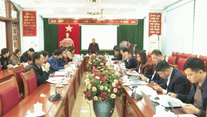 UBND thành phố họp đánh giá tiến độ bồi thường, giải phóng mặt bằng các dự án trọng điểm