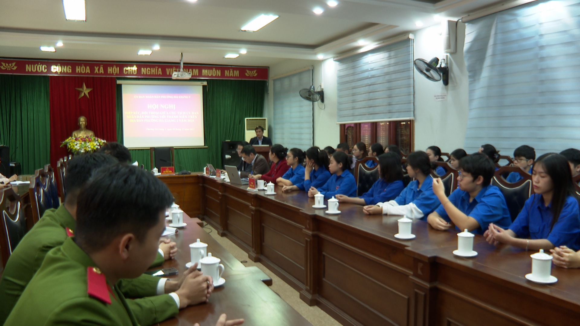 PHƯỜNG HÀ GIANG 2 TỔ CHỨC HỘI NGHỊ ĐỐI THOẠI VỚI THANH NIÊN NĂM 2025