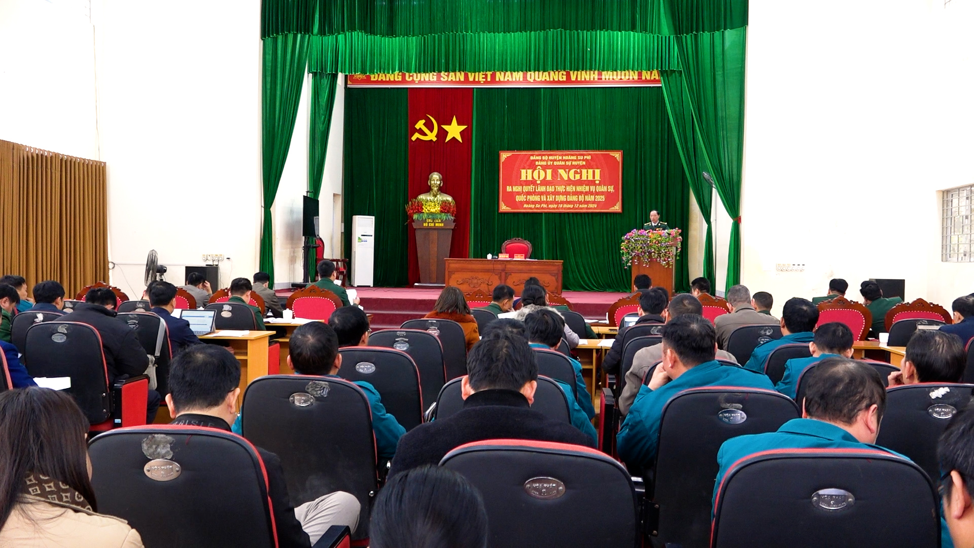 Đảng ủy Quân sự huyện ra Nghị quyết lãnh đạo thực hiện nhiệm vụ năm 2025