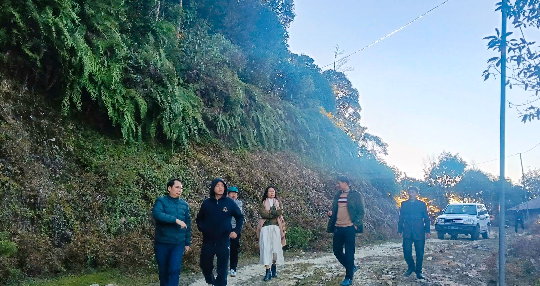 Khảo sát, định hướng đầu tư khu vực núi Chiêu Lầu Thi xã Hồ Thầu