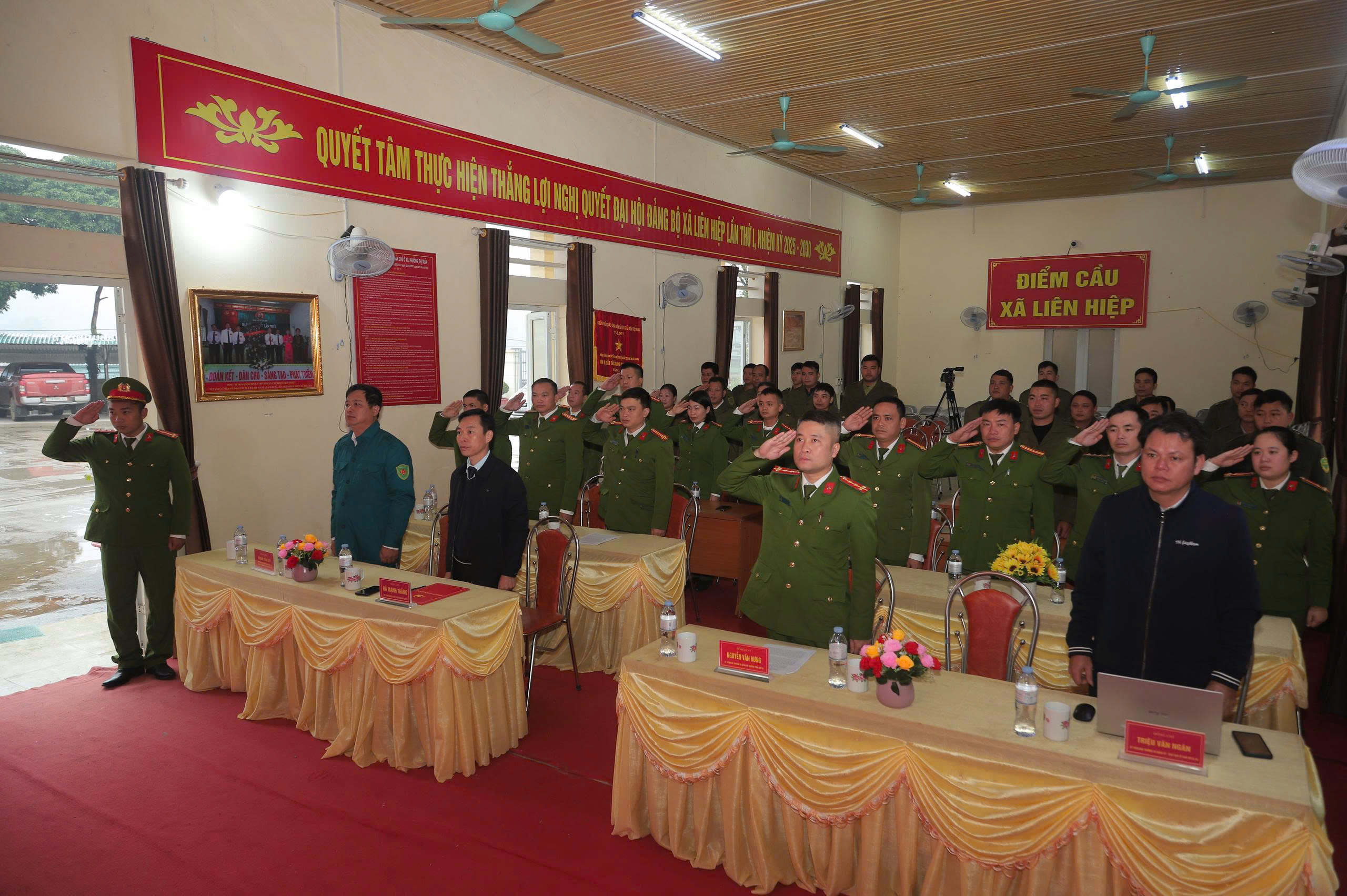 Lễ ra quân thực hiện đợt cao điểm bảo vệ tuyệt đối an ninh, an toàn các sự kiện lớn