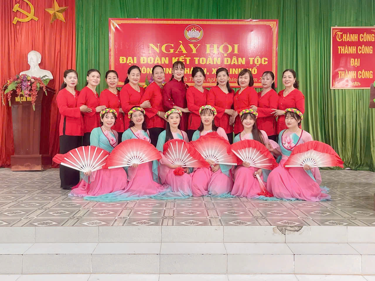 TƯNG BỪNG NGÀY HỘI ĐẠI ĐOÀN KẾT TẠI XÃ LINH HỒ