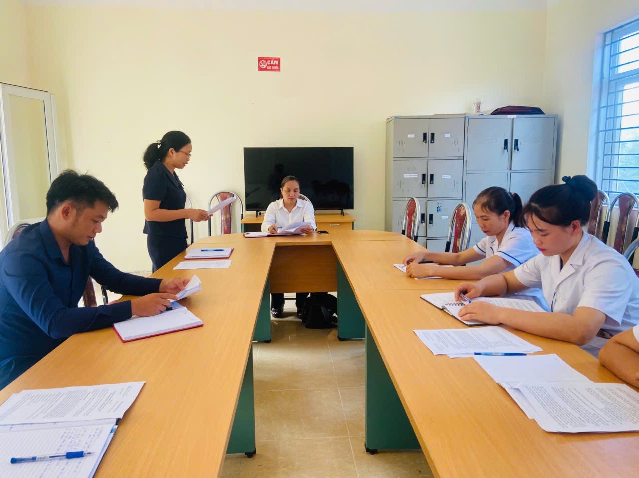 Thực hiện Kế hoạch số 09-KH/ĐU, ngày 15/9/2025 của Ban Thường vụ Đảng ủy xã Mậu Duệ về làm việc tại các Chi bộ trong tháng 9 năm 2025