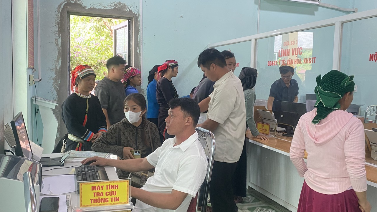 Trung tâm phục vụ hành chính công xã Mậu Duệ: Bước chuyển mạnh mẽ trong hoạt động của chính quyền cơ sở