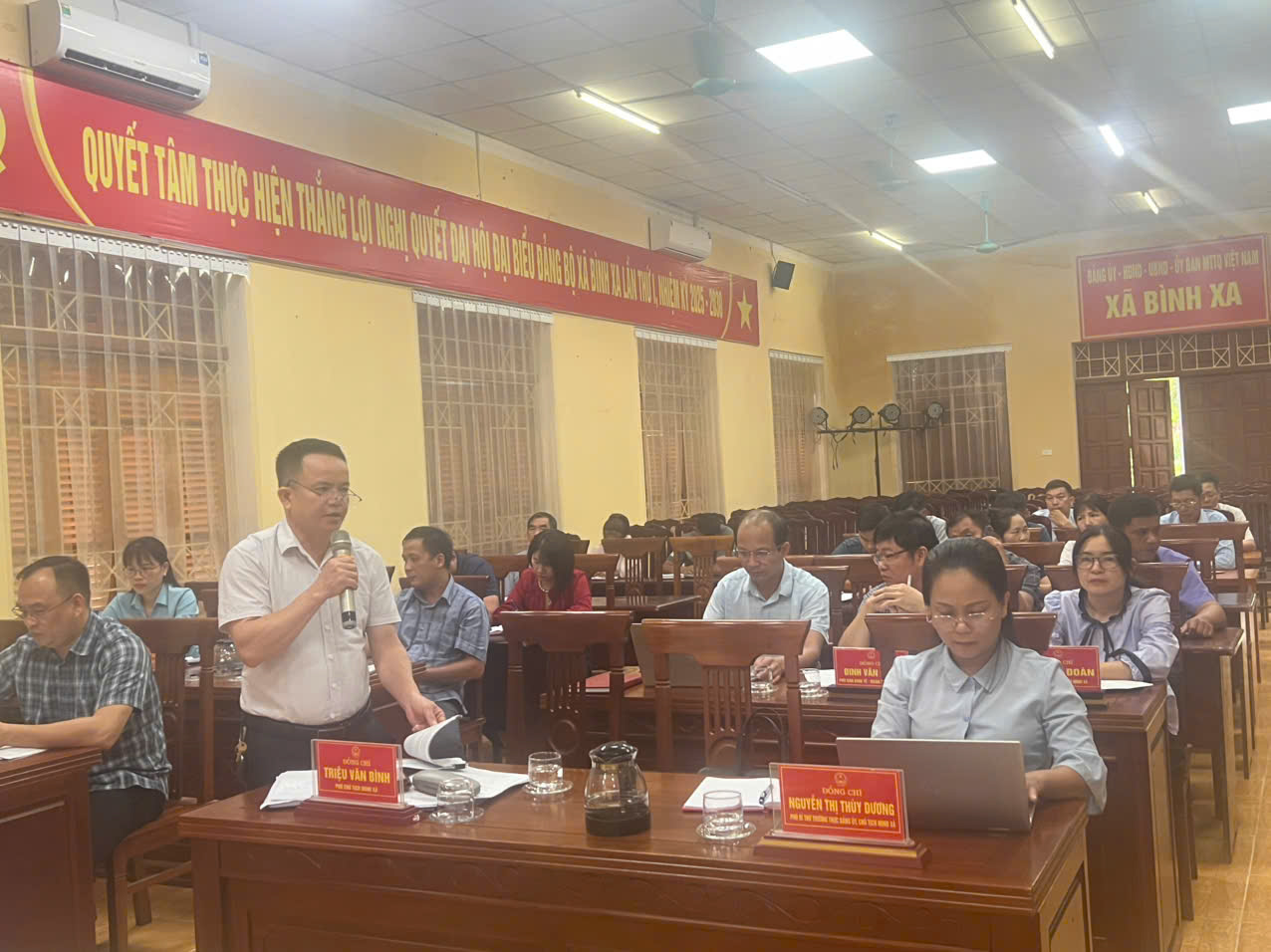 UBND XÃ BÌNH XA PHIÊN HỌP THƯỜNG KỲ THÁNG 7 NĂM 2026