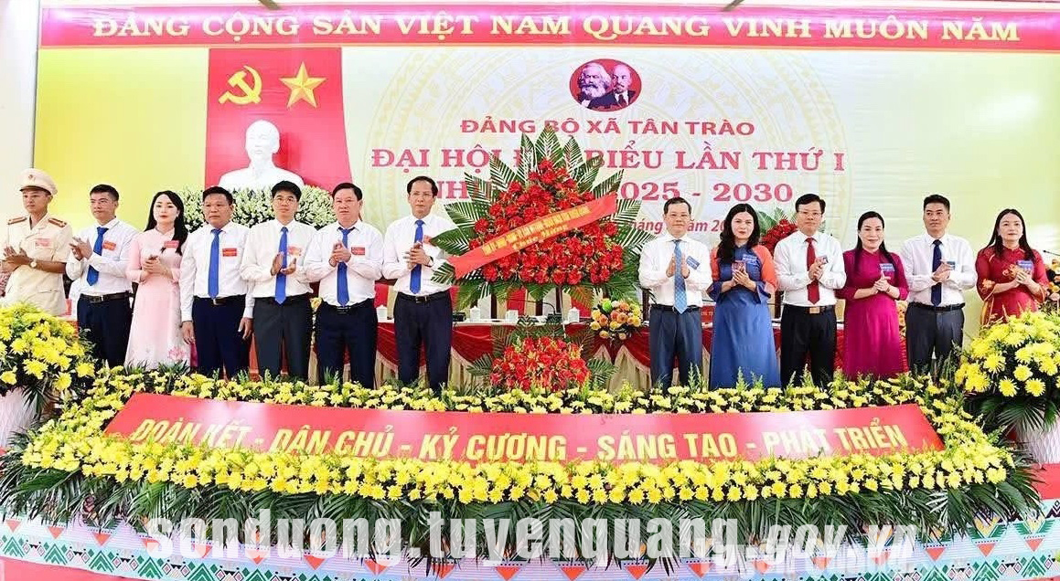 10 xã khu vực Sơn Dương hoàn thành Đại hội đại biểu Đảng bộ xã lần I