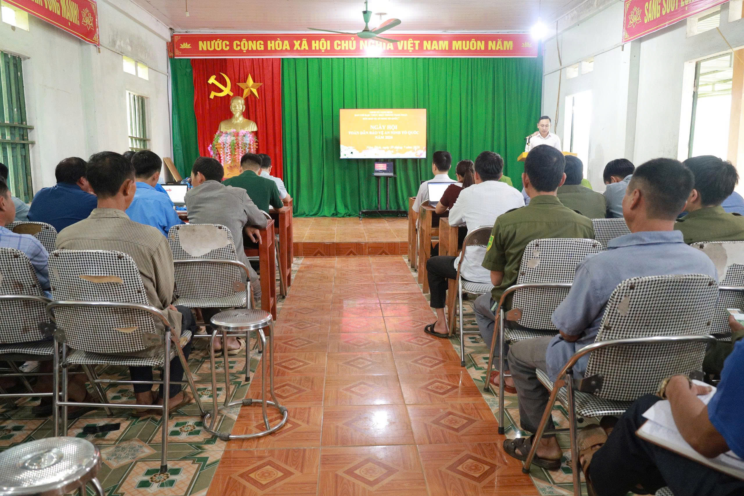 XÃ NẬM DỊCH TỔ CHỨC NGÀY HỘI TOÀN DÂN BẢO VỆ AN NINH TỔ QUỐC NĂM 2026