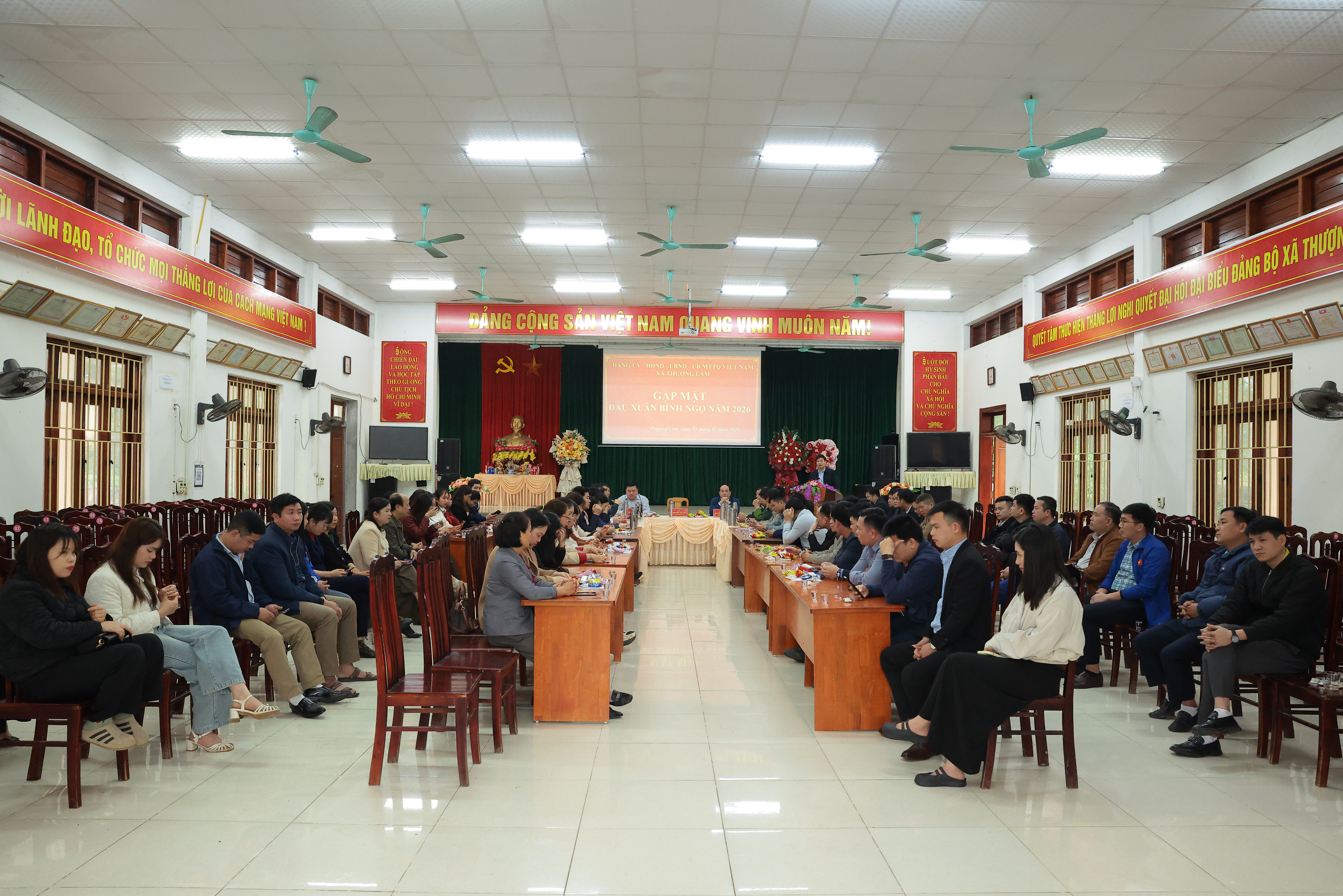 Xã Thượng Lâm tổ chức gặp mặt đầu Xuân Bính Ngọ 2026