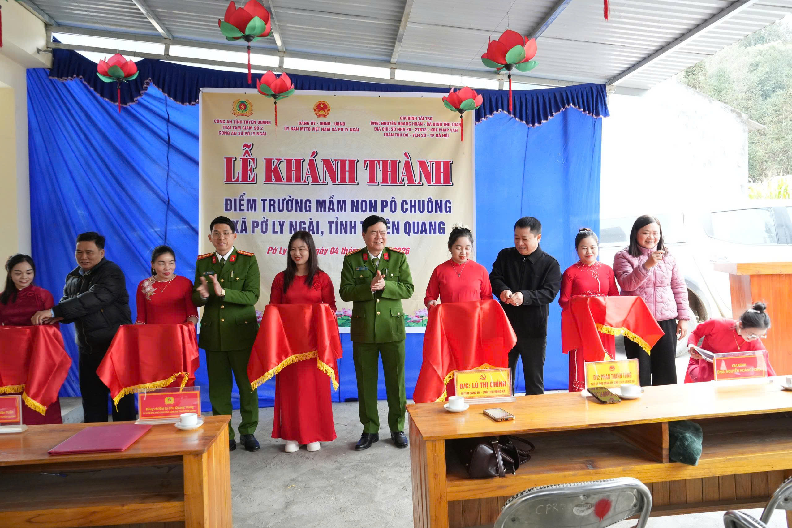 KHÁNH THÀNH ĐIỂM TRƯỜNG MẦM NON PÔ CHUÔNG