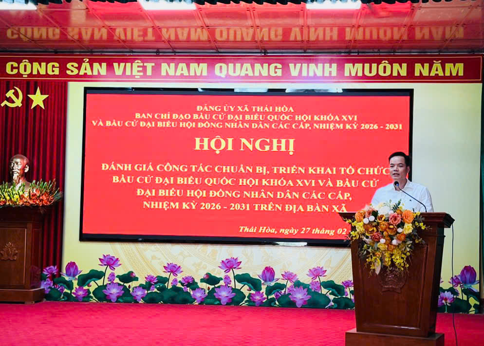 HỌP BAN CHỈ ĐẠO BẦU CỬ ĐẠI BIỂU QUỐC HỘI KHÓA XVI VÀ BẦU CỬ ĐẠI BIỂU HĐND CÁC CẤP, NHIỆM KỲ 2026 - 2031