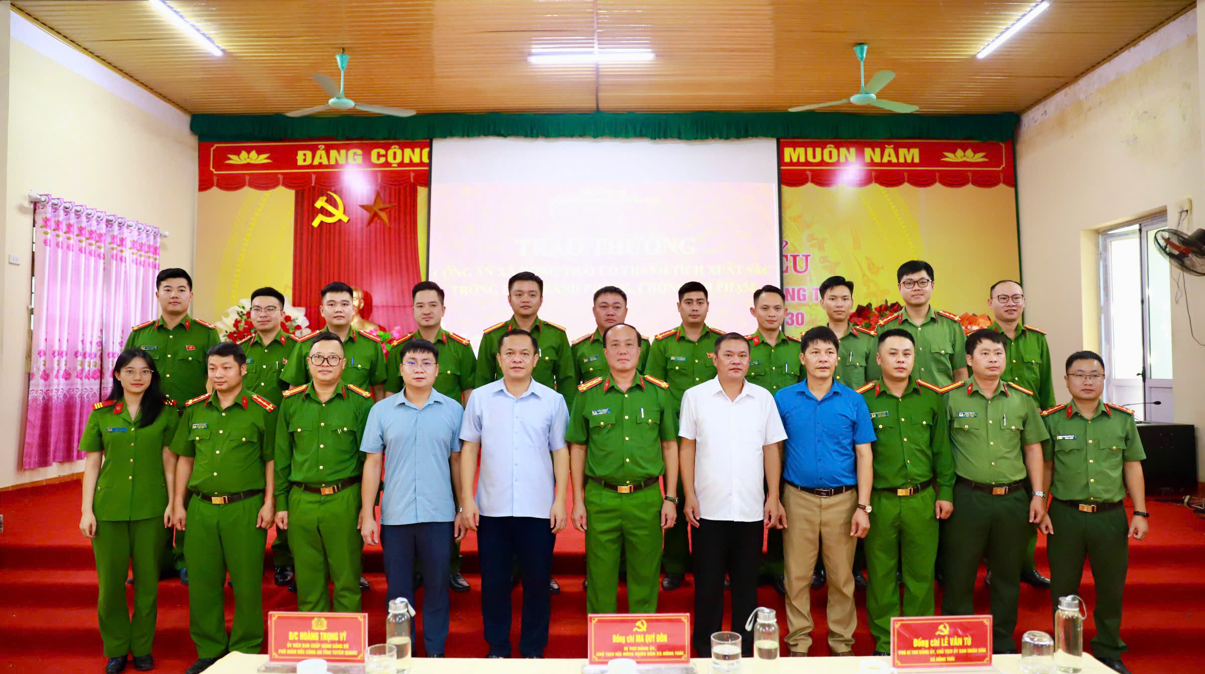 Giữ bình yên từ cơ sở – Điểm tựa để Hồng Thái phát triển