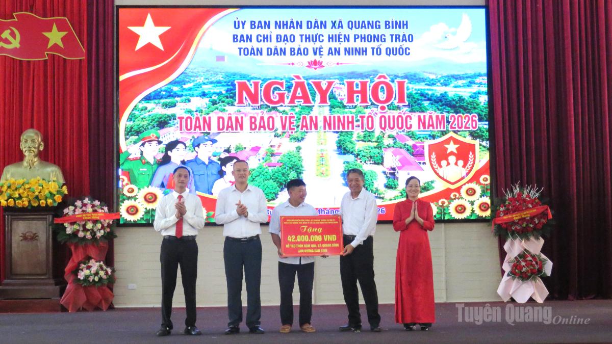 Quang Bình cần chủ động giữ vững an ninh, trật tự ngay từ cơ sở