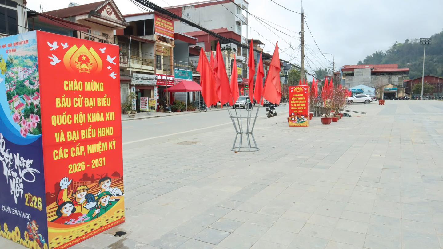 XÃ YÊN MINH: ĐA DẠNG HÌNH THỨC TUYÊN TRUYỀN BẦU CỬ ĐẠI BIỂU QUỐC HỘI VÀ HĐND CÁC CẤP