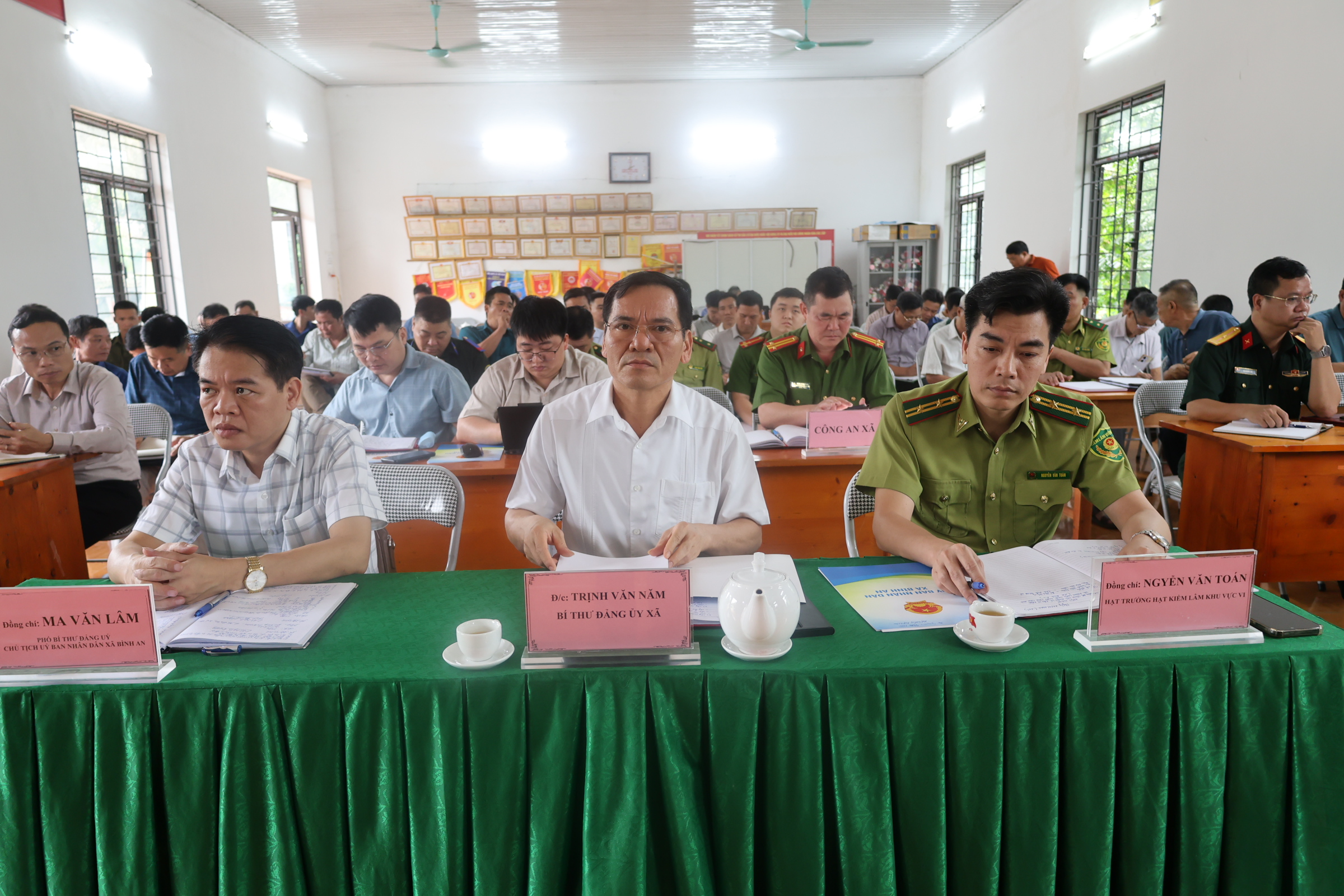 Xã Bình An tổ chức Hội nghị triển khai kế hoạch bảo vệ rừng, phòng cháy chữa cháy rừng và phòng, chống thiên tai năm 2026