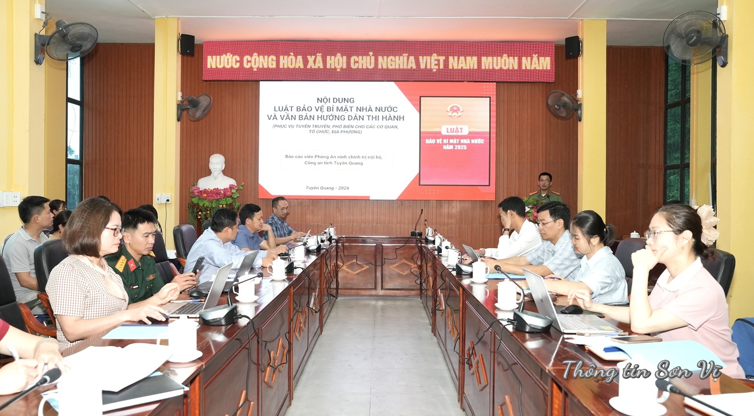 Tập huấn công tác bảo vệ bí mật nhà nước năm 2026