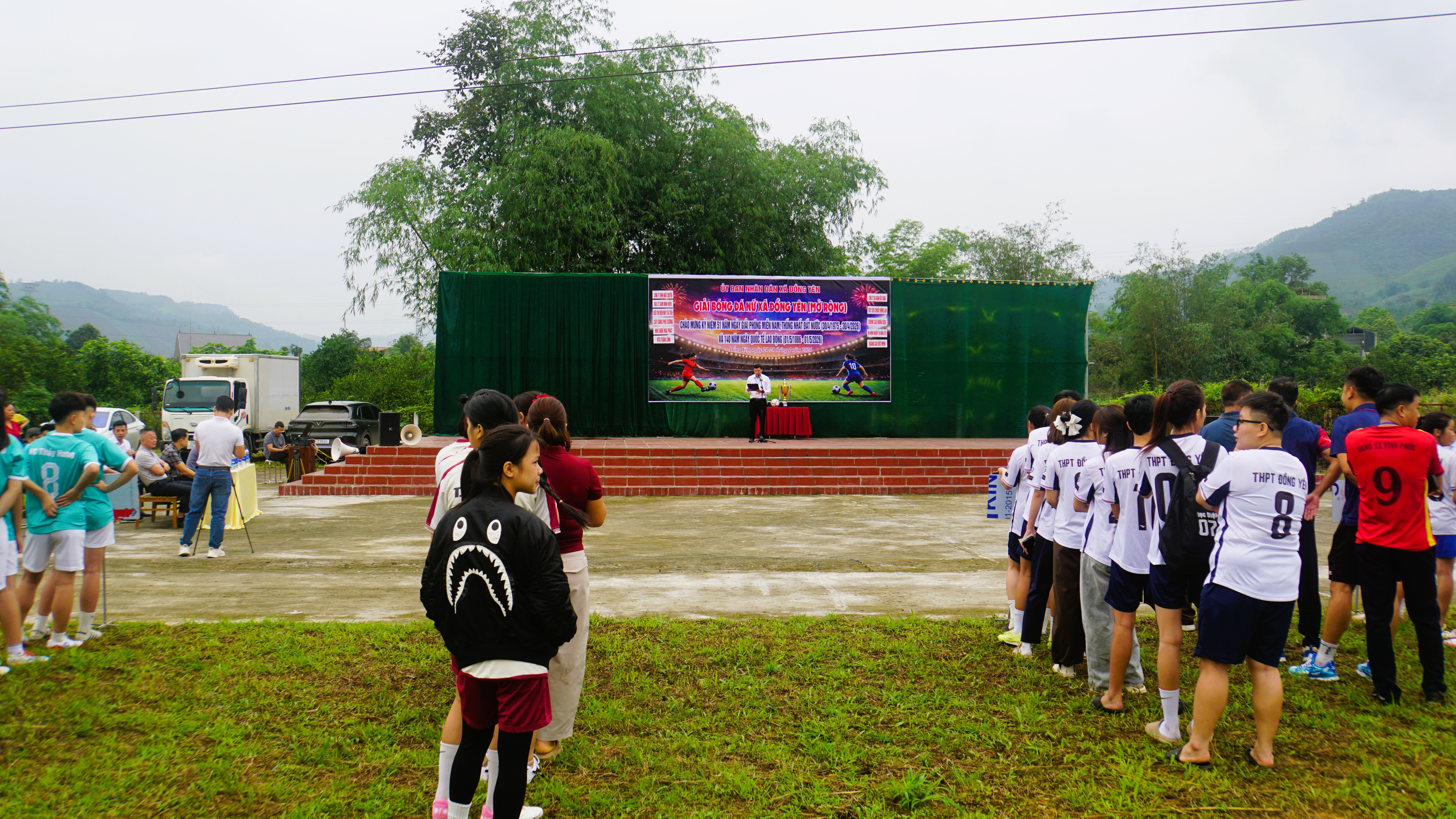 Khai mạc giải bóng đá nữ 7 người xã Đồng Yên (mở rộng) năm 2026