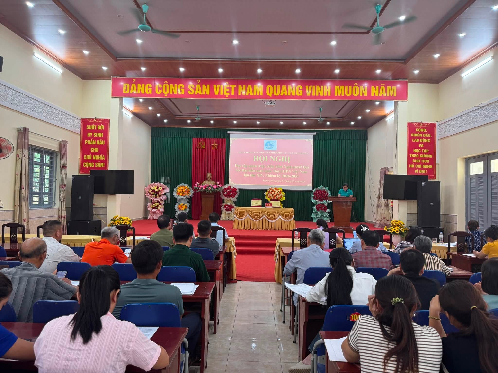 Yên Nguyên tổ chức hội nghị Ban Thường trực Ủy ban MTTQ xã (mở rộng) tháng 7/2026