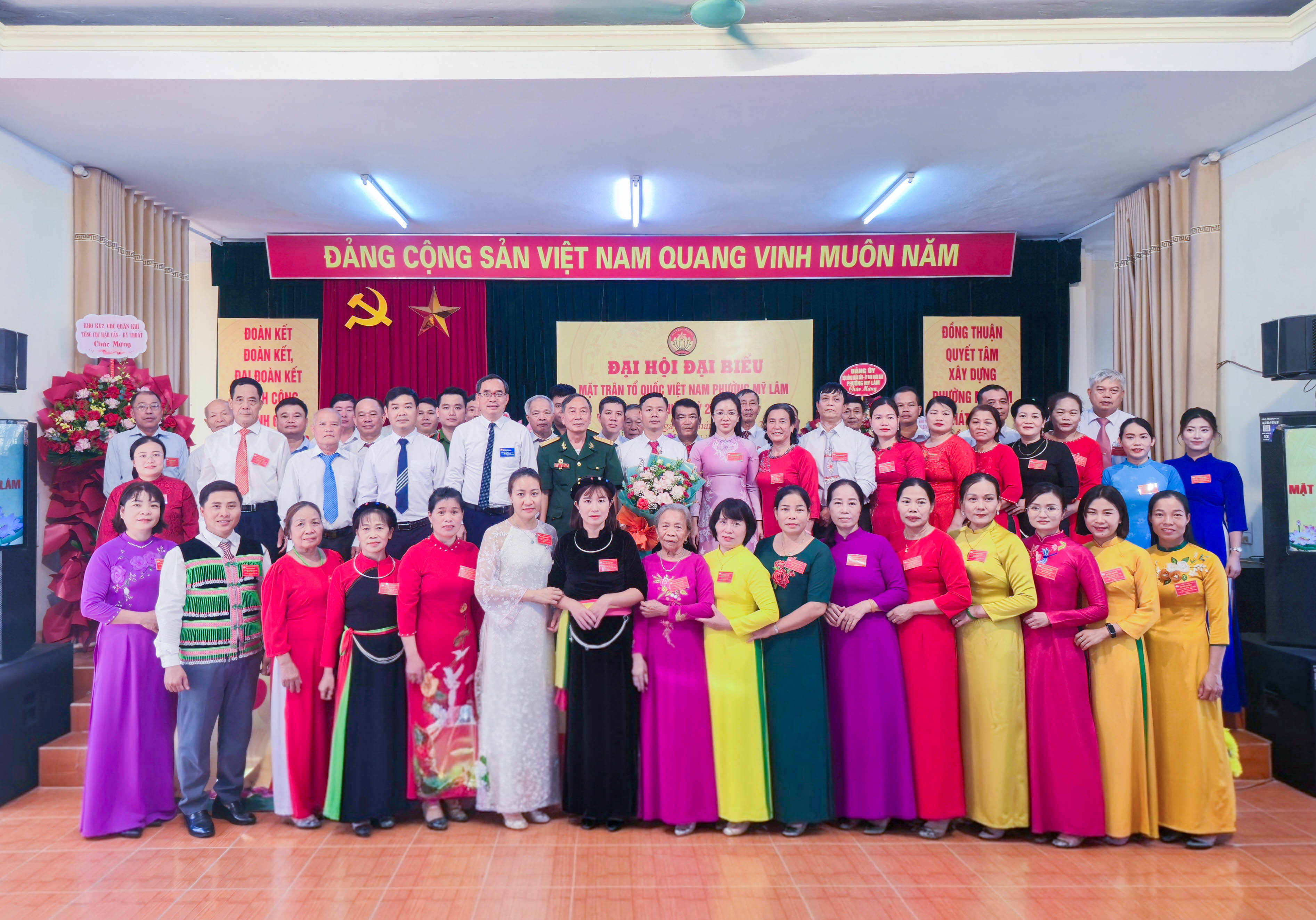 Đại hội đại biểu Mặt trận Tổ quốc Việt Nam phường Mỹ Lâm lần thứ I, nhiệm kỳ 2025 - 2030 thành công tốt đẹp