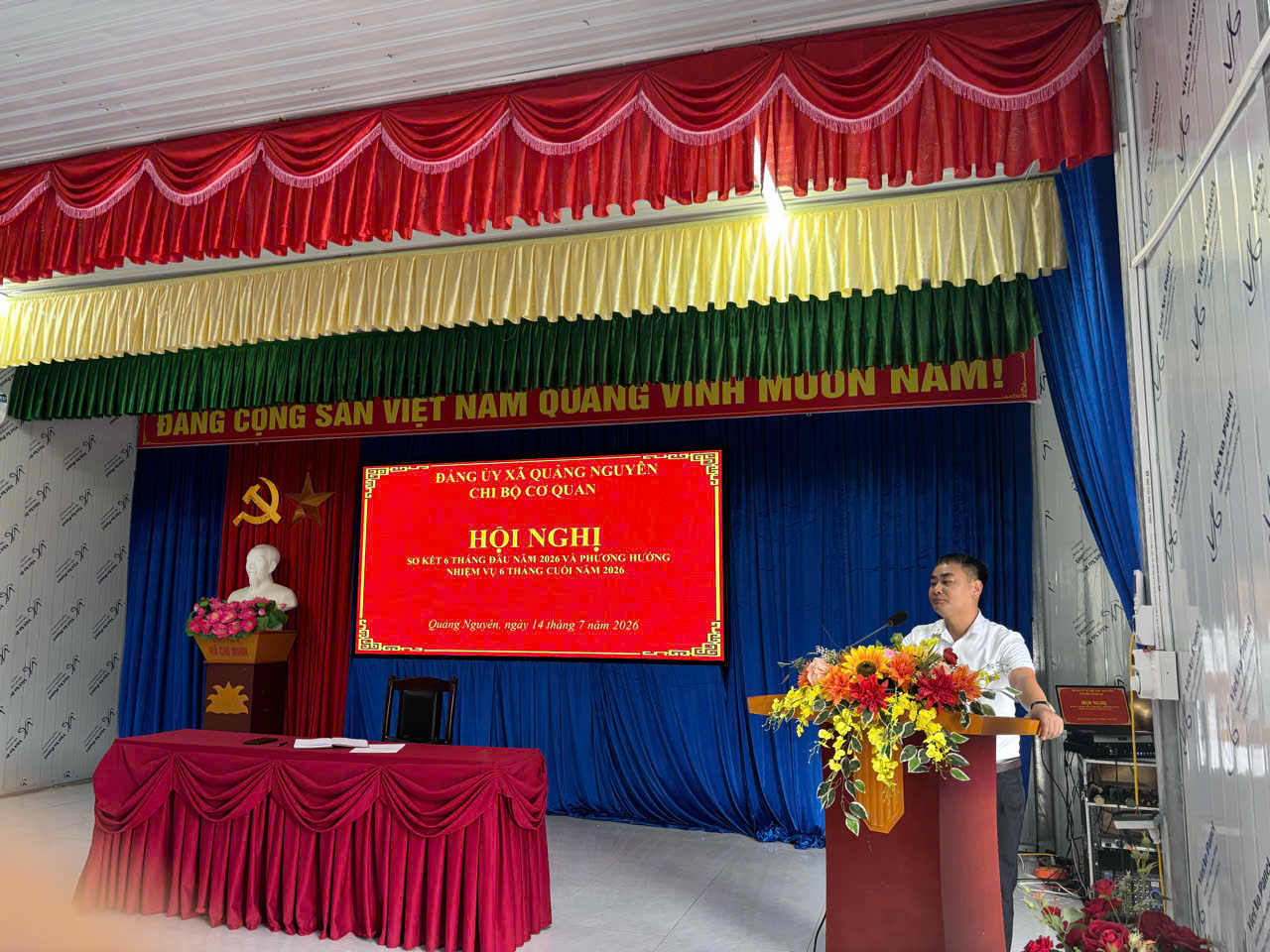 HỘI NGHỊ SƠ KẾT CÔNG TÁC 6 THÁNG ĐẦU NĂM, TRIỂN KHAI NHIỆM VỤ 6 THÁNG CUỐI NĂM
