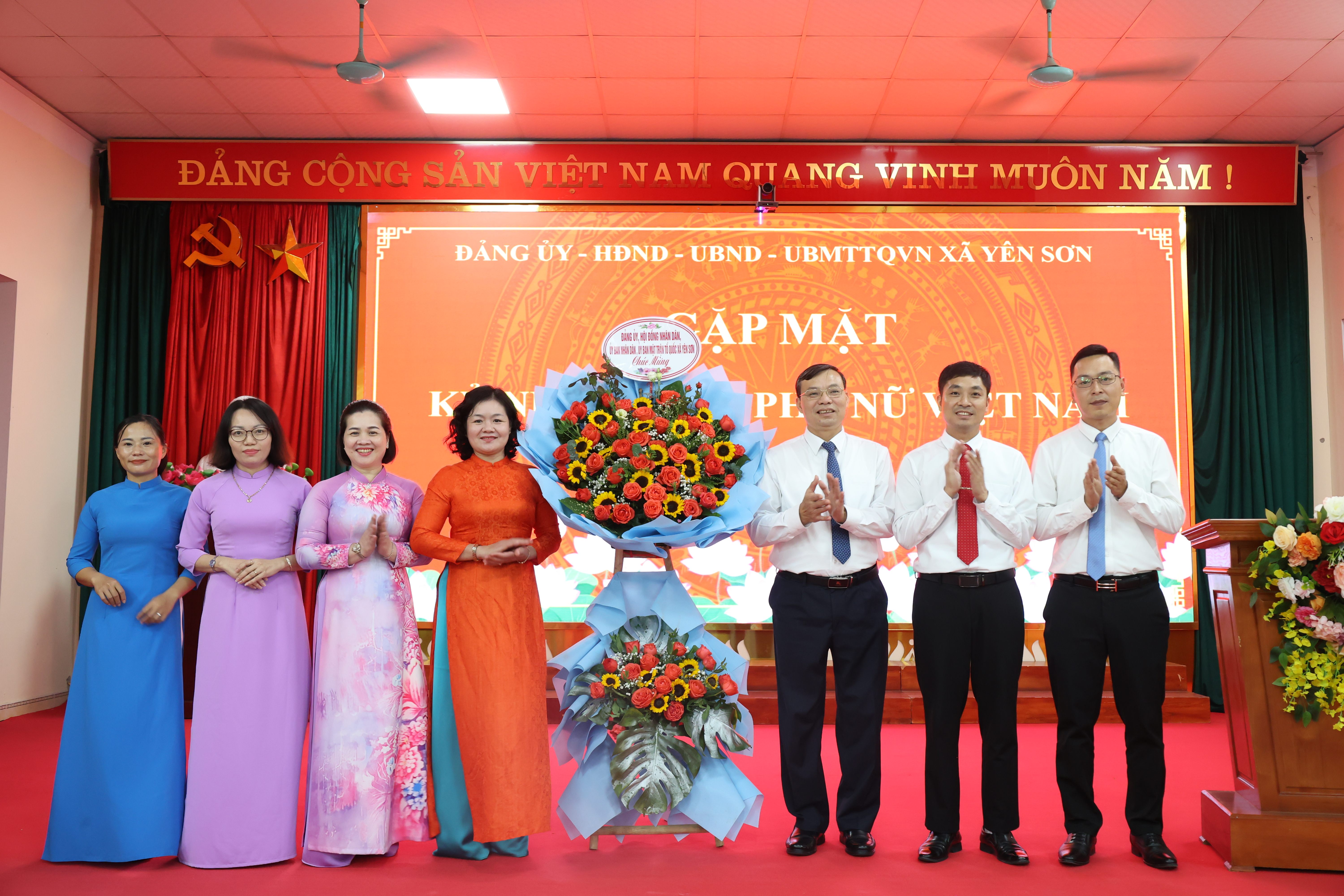 Yên Sơn gặp mặt kỷ niệm 95 năm ngày thành lập Hội Liên hiệp phụ nữ Việt Nam