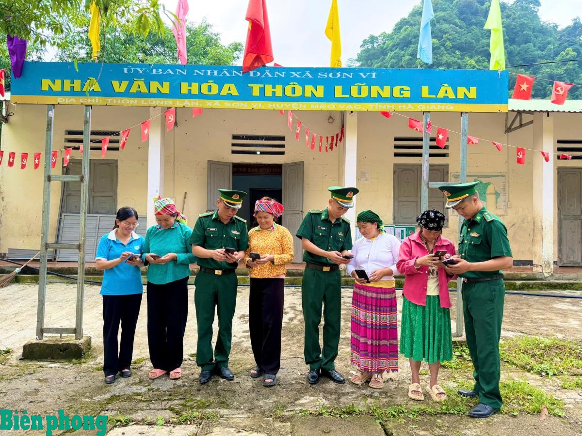 Lan tỏa công nghệ số, giữ vững bình yên địa bàn biên giới