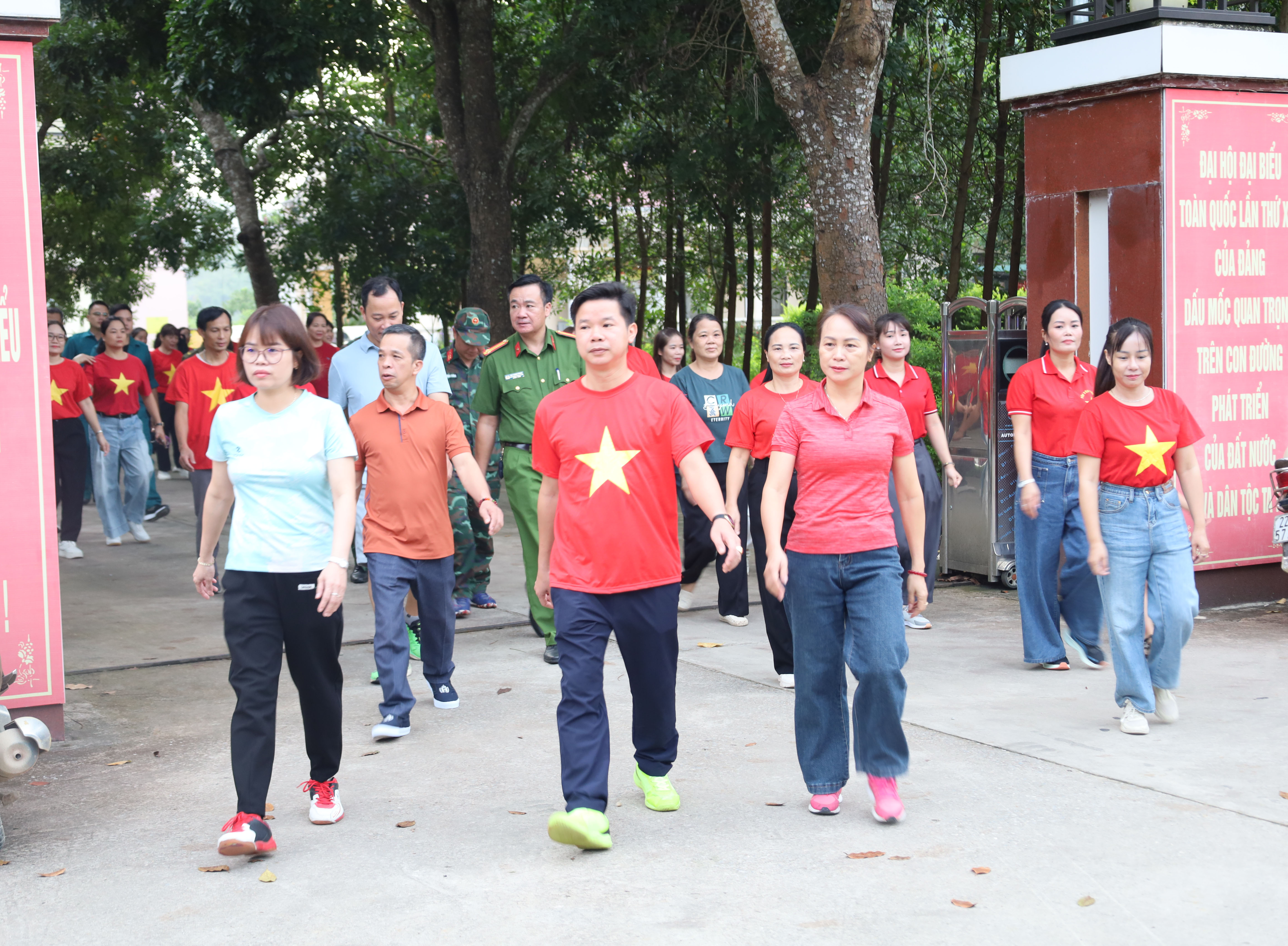 TÂN LONG HƯỞNG ỨNG CHƯƠNG TRÌNH ĐI BỘ “CÙNG VIỆT NAM TIẾN BƯỚC” 