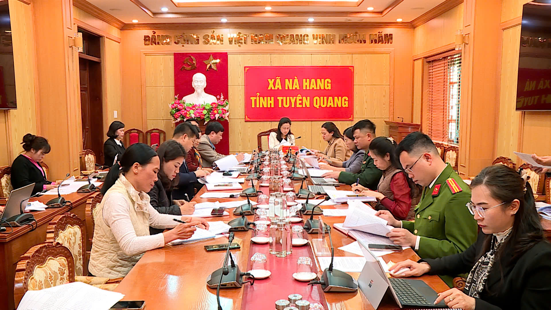 Xã Nà Hang: Triển khai công tác bầu cử đại biểu Quốc hội khóa XVI và HĐND các cấp nhiệm kỳ 2026–2031