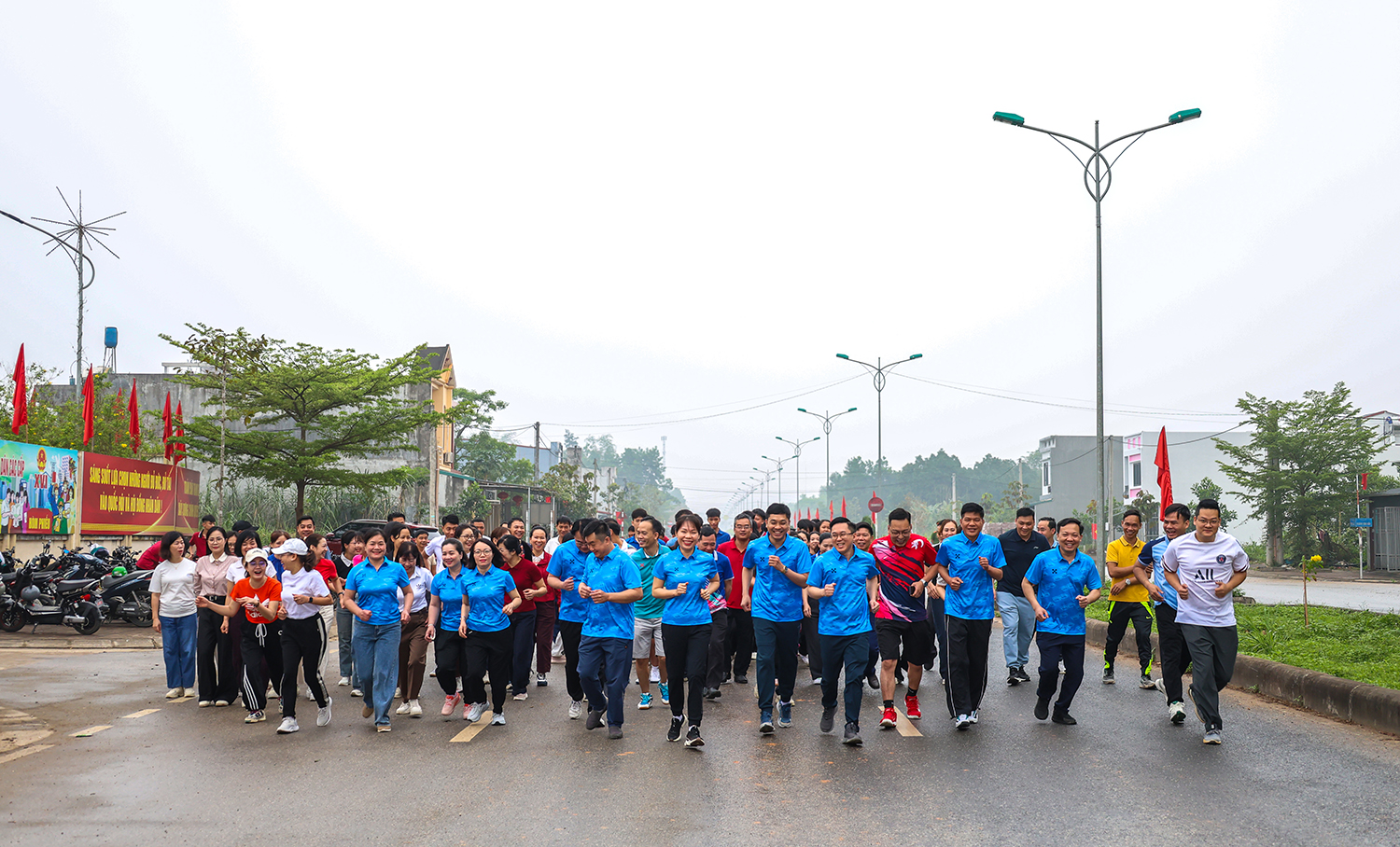 Xã Yên Sơn tổ chức Lễ phát động “Ngày chạy Olympic vì sức khỏe toàn dân - vì An ninh tổ quốc” năm 2026