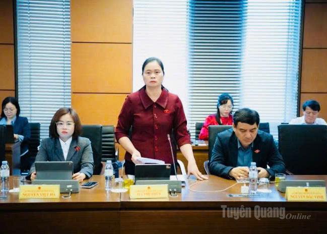 Phó Trưởng đoàn ĐBQH tỉnh Ma Thị Thúy: Cần mở rộng đối tượng bảo vệ nhóm yếu thế trên không gian mạng