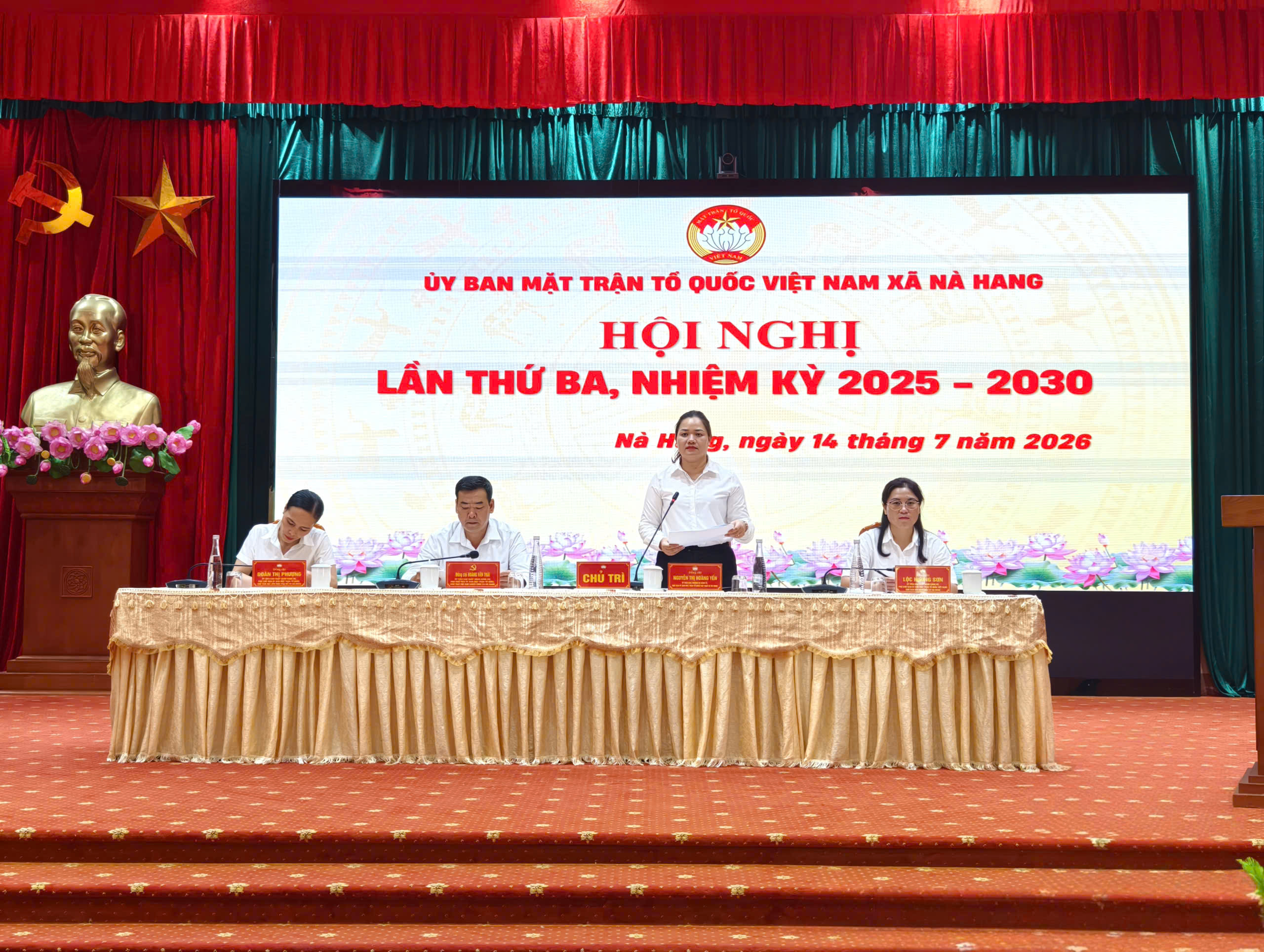 Xã Nà Hang sơ kết công tác Mặt trận Tổ quốc 6 tháng đầu năm 2026