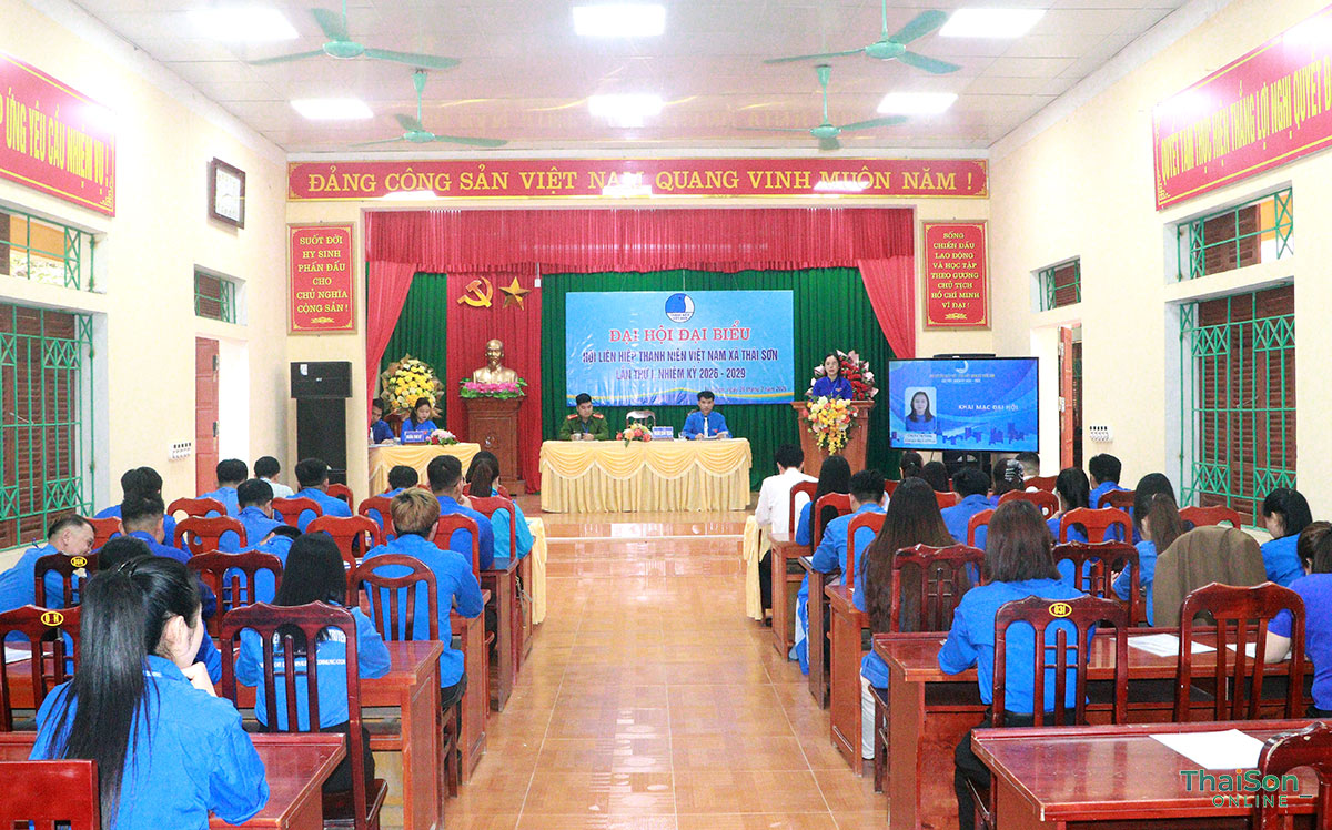 Đại hội Hội Liên hiệp Thanh niên Việt Nam xã Thái Sơn lần thứ I, nhiệm kỳ 2026 – 2029