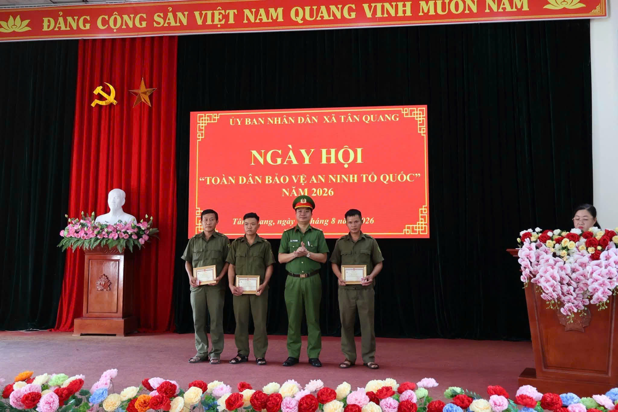 XÃ TÂN QUANG TỔ CHỨC NGÀY HỘI TOÀN DÂN BẢO VỆ AN NINH TỔ QUỐC NĂM 2026