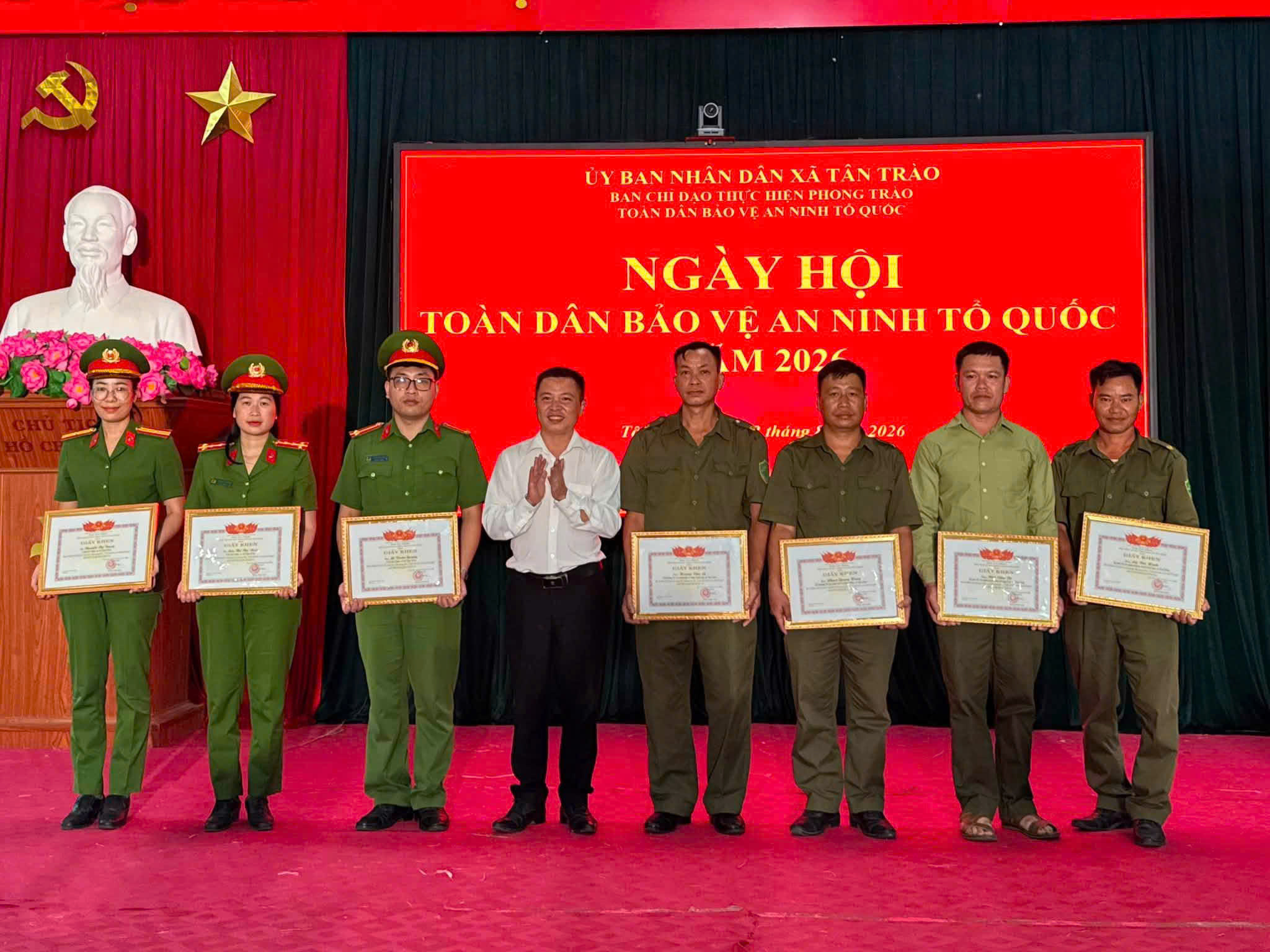 THAM MƯU TỔ CHỨC THÀNH CÔNG "NGÀY HỘI TOÀN DÂN BẢO VỆ AN NINH TỔ QUỐC" NĂM 2026