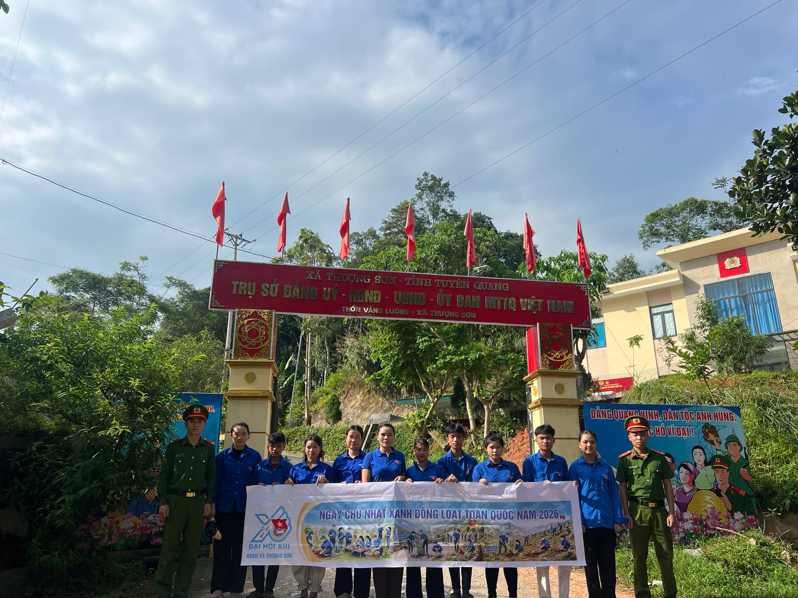 HƯỞNG ỨNG “NGÀY CHỦ NHẬT XANH ĐỒNG LOẠT TOÀN QUỐC LẦN THỨ II NĂM 2026”
