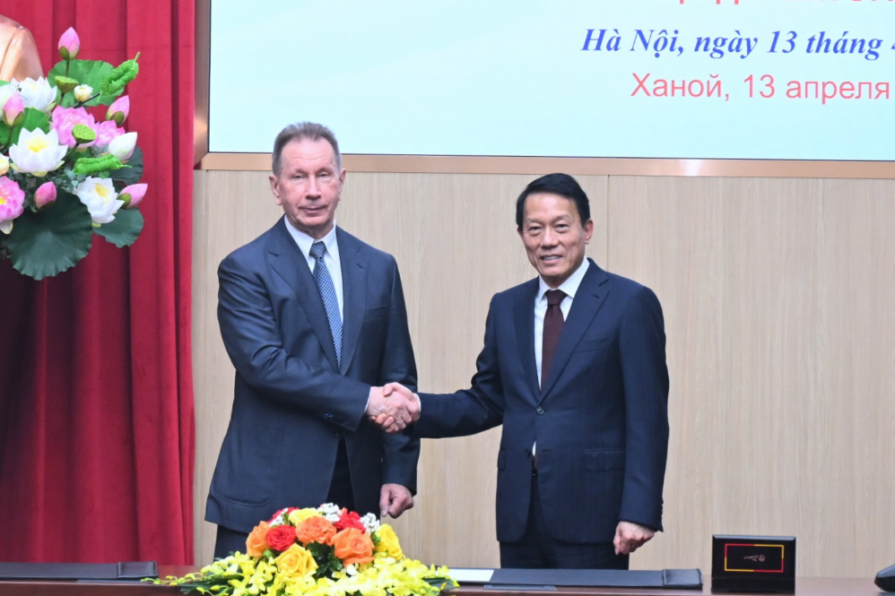 TĂNG CƯỜNG HỢP TÁC GIỮA BỘ CÔNG AN VIỆT NAM VÀ CƠ QUAN VỆ BINH QUỐC GIA NGA