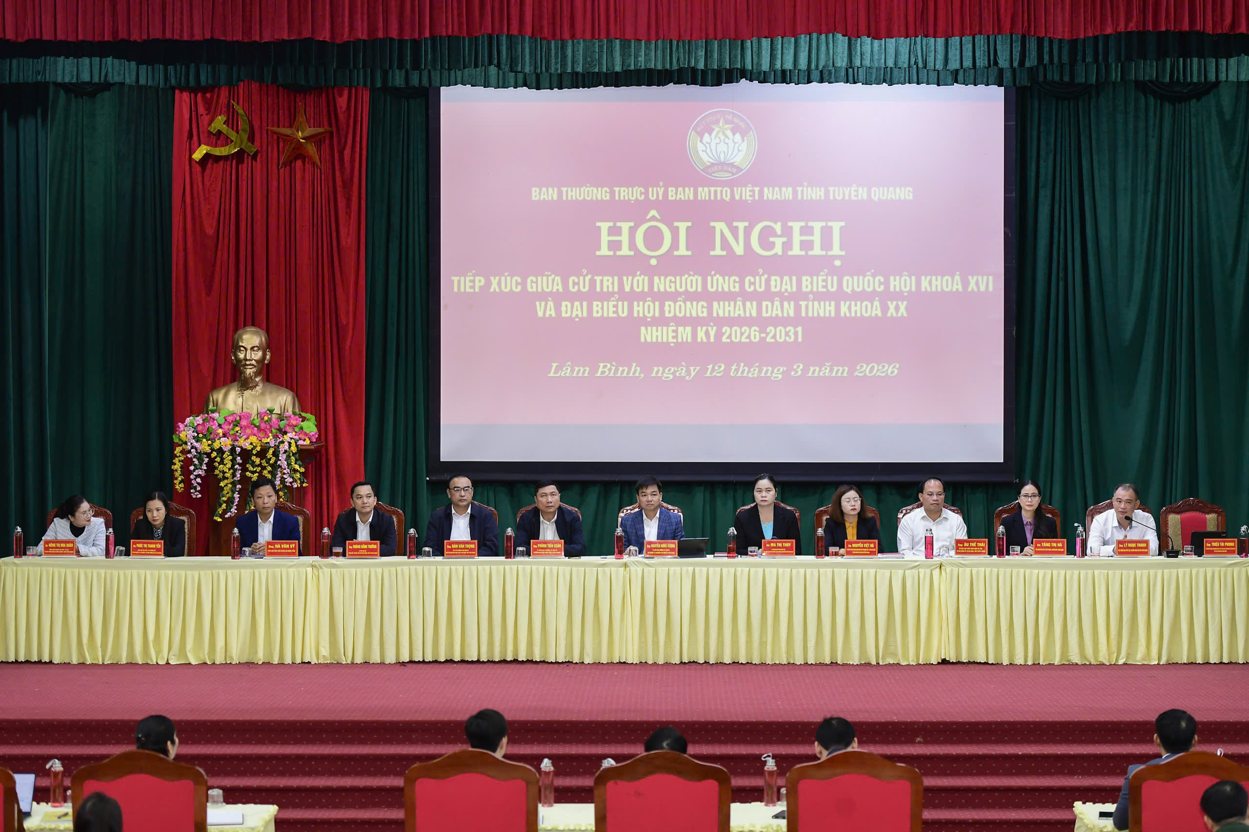 Cử tri xã Lâm Bình đồng tình, đánh giá cao chương trình hành động của các ứng cử viên đại biểu Quốc hội và đại biểu HĐND tỉnh