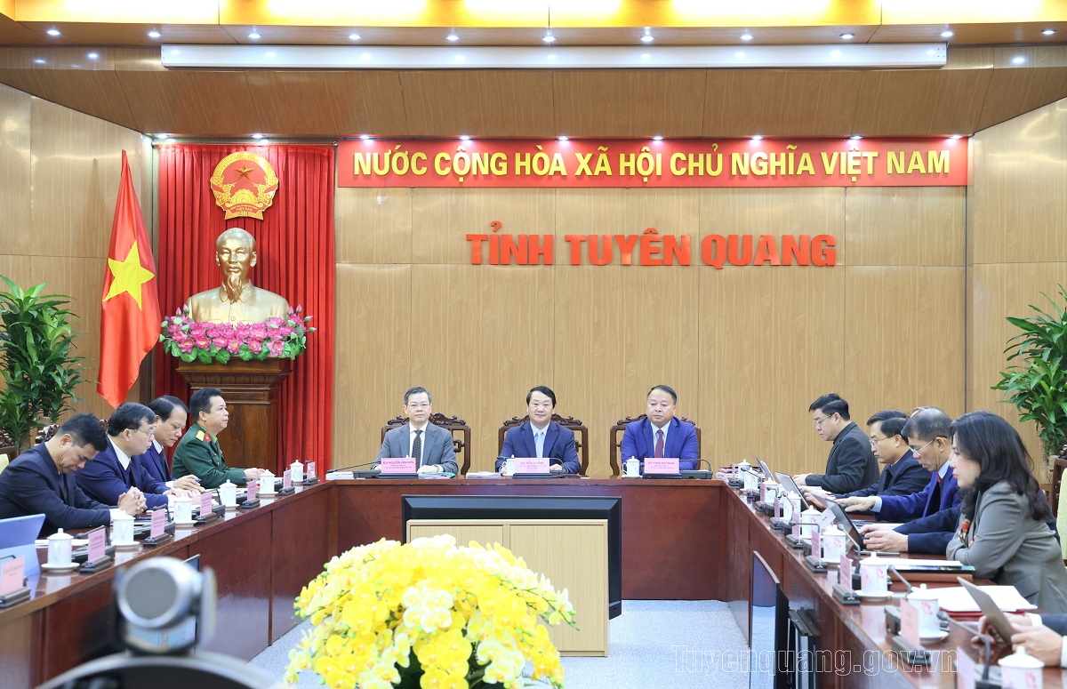 Hội nghị trực tuyến Tổng kết công tác năm 2025, triển khai công tác năm 2026 của Chính phủ và chính quyền địa phương