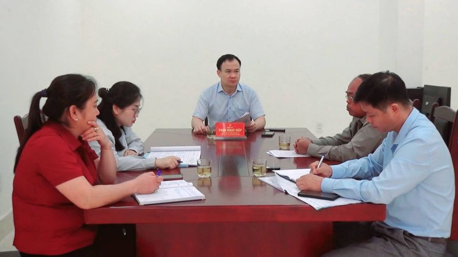 Đồng chí Phan Ngọc Hiệp tiếp công dân định kỳ tháng 6 năm 2026