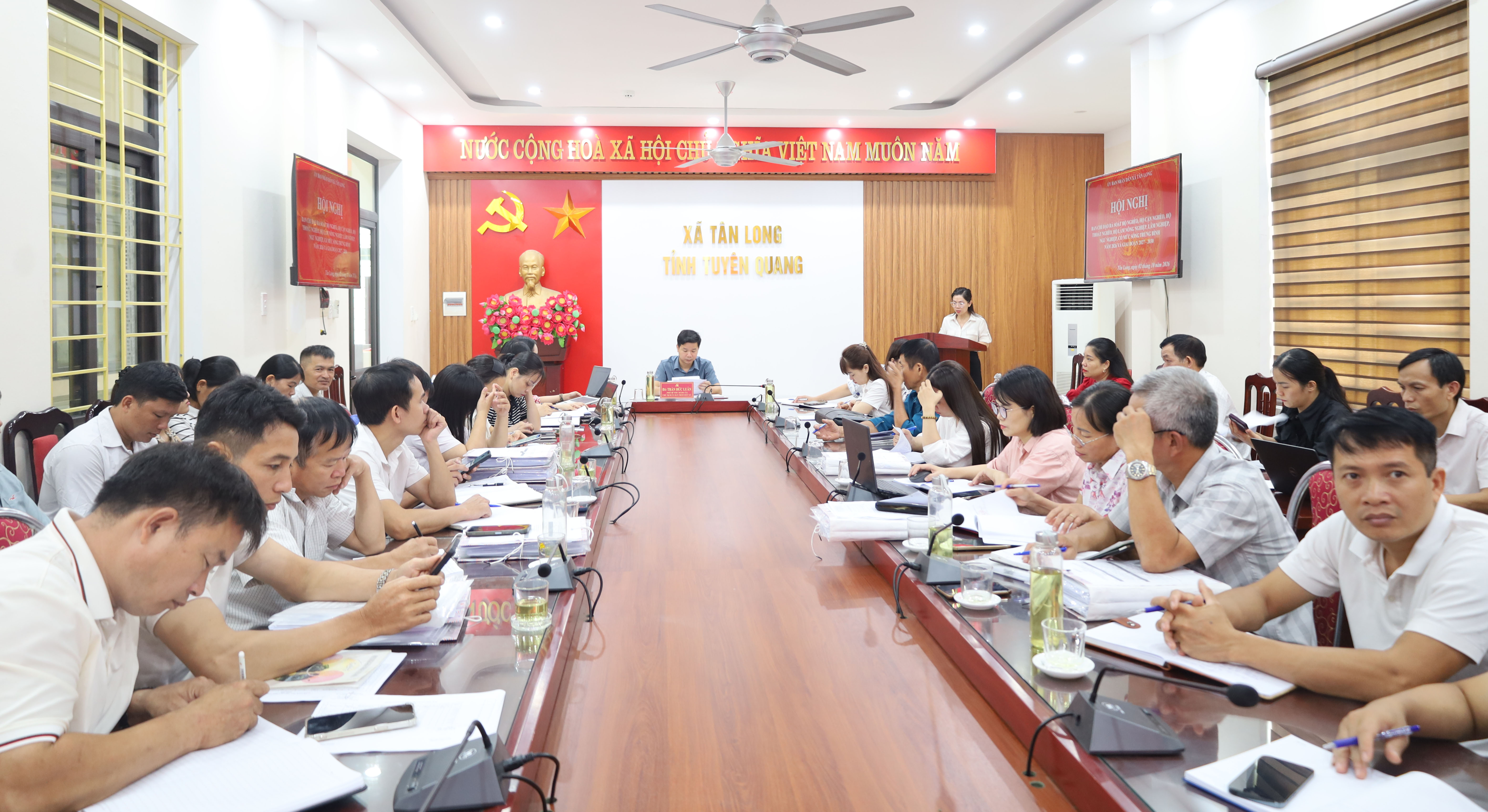 Tân Long triển khai rà soát hộ nghèo, hộ cận nghèo năm 2026 và giai đoạn 2027-2030