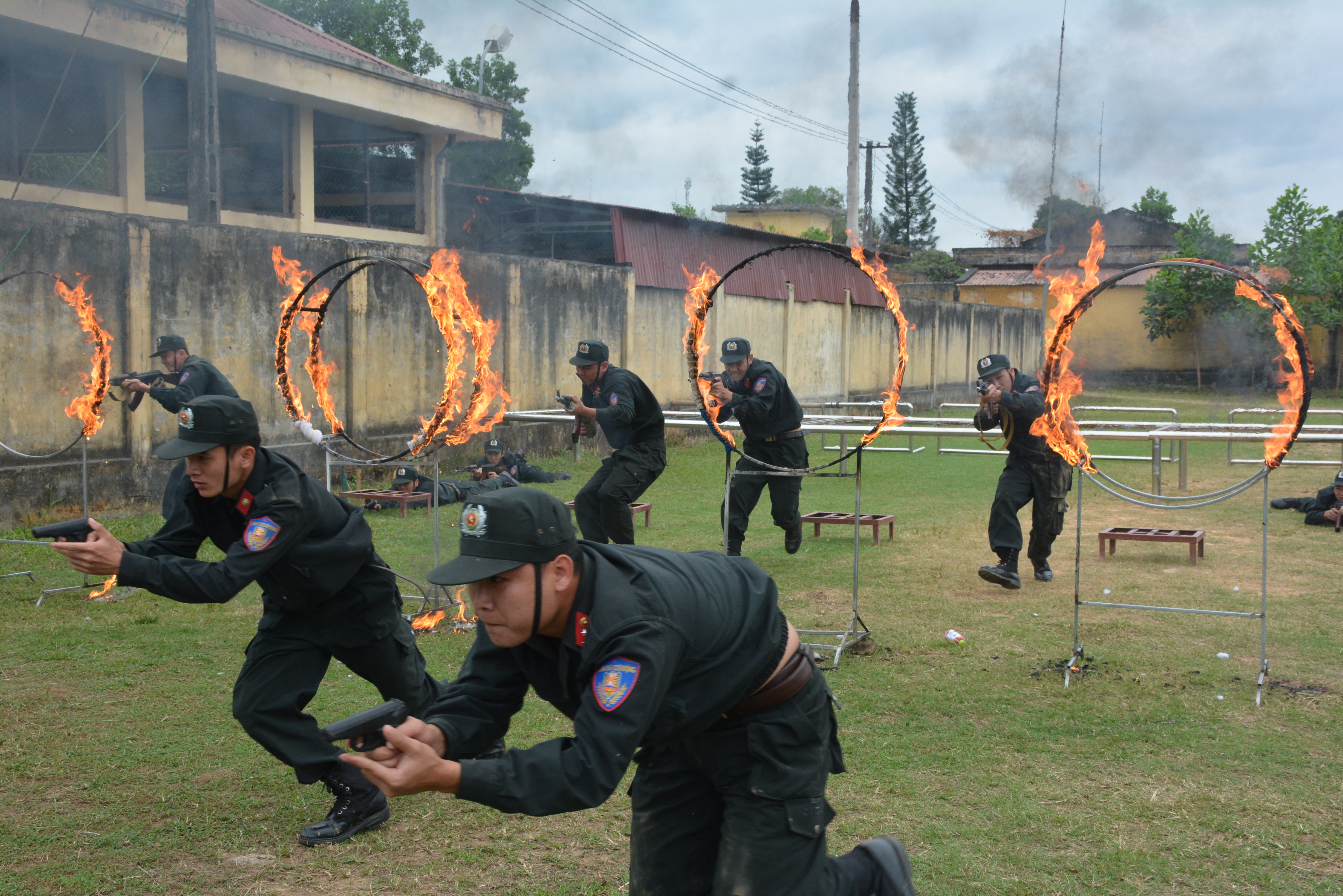 CẢNH SÁT CƠ ĐỘNG QUẢ ĐẤM THÉP CỦA CÔNG AN TỈNH TUYÊN QUANG