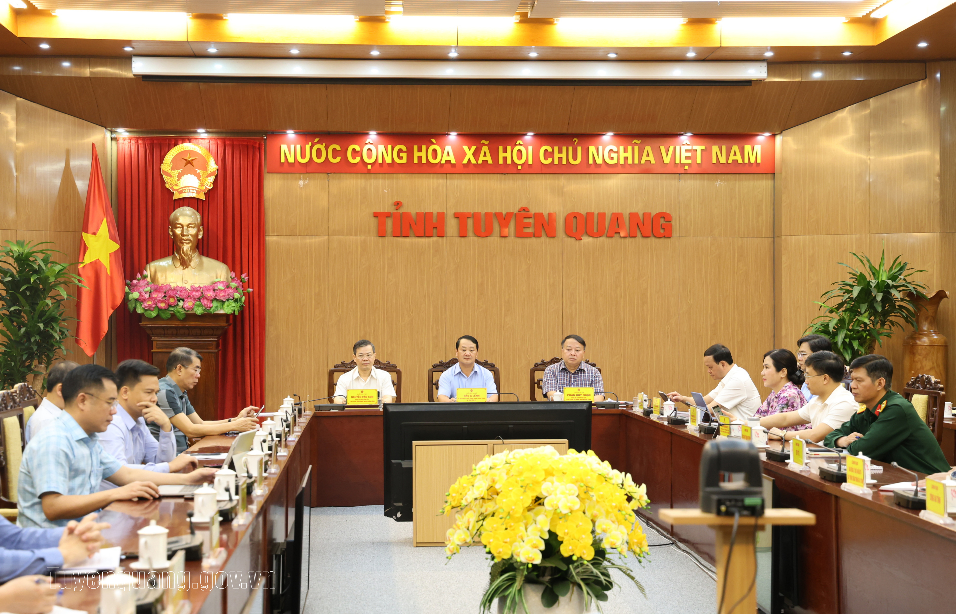 Hội nghị trực tuyến Chính phủ với địa phương